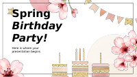 Spring Birthday Party! by Slidesgo.pptx